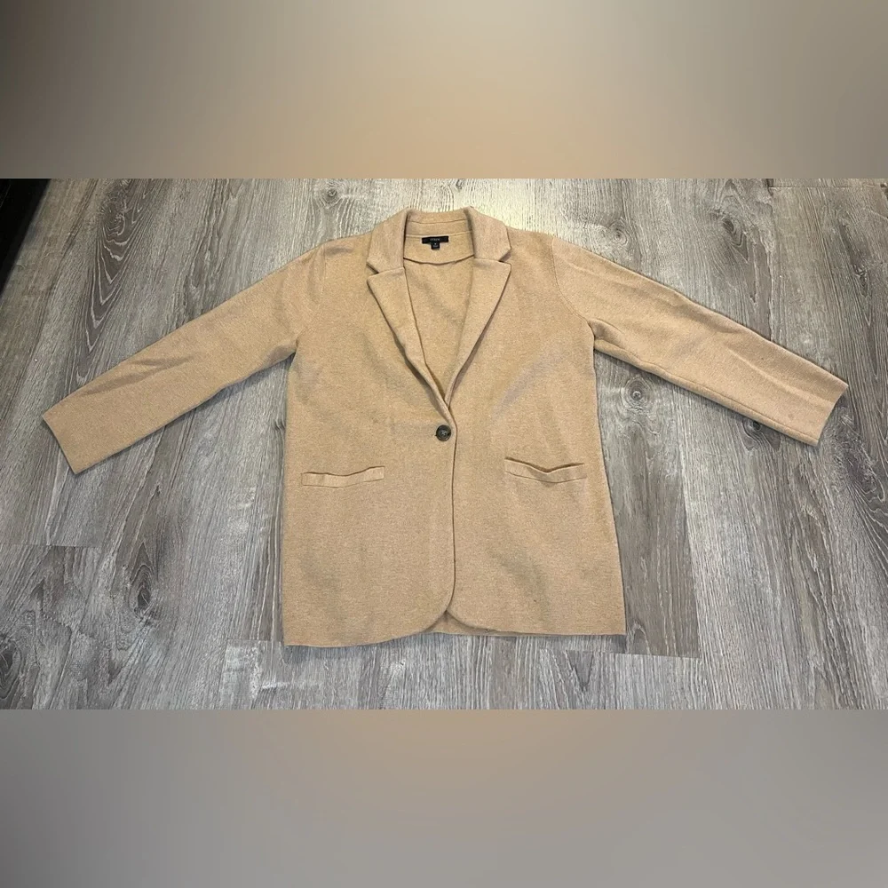 J Crew Cecile relaxed sweater-blazer